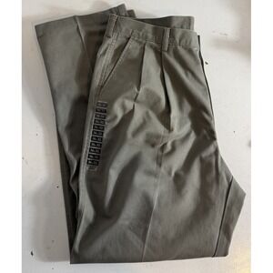 Haggar Black Label Pants Mens 36x32 Comfort Equipped Dress Casual EUC